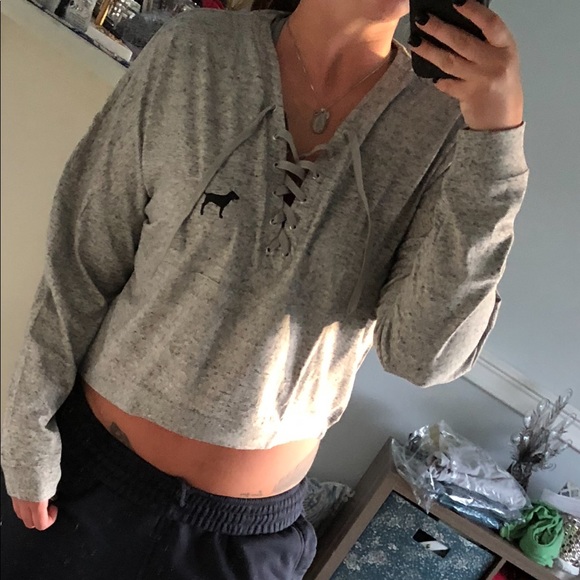 PINK Victoria's Secret Tops - Never worn VS crop top